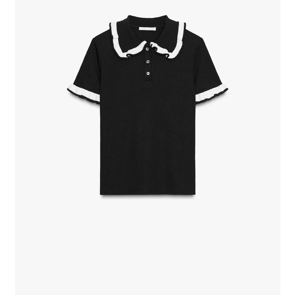 Zara collared top